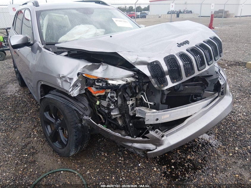 2015 Jeep Cherokee VIN 1C4PJLCB4FW723186 IAAI salvage auction — FRONT END, Salvage Title, sold $250 on 2026-07-22 (photo 6)