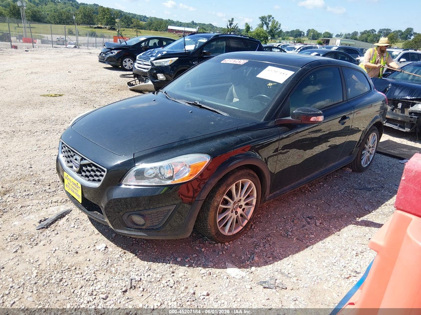 2011 Volvo C30 VIN YV1672MK2B2210727 IAAI salvage auction — REAR END, Clear (Arkansas), sold $600 on 2026-07-30 (photo 2)
