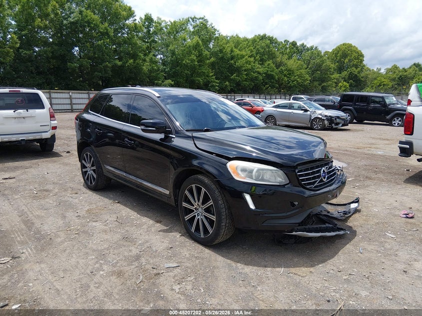 2017 Volvo Xc60 VIN YV449MRU4H2215804 IAAI salvage auction — FRONT END, Salvage (Tennessee), sold $2,600 on 2026-07-29 (photo 1)