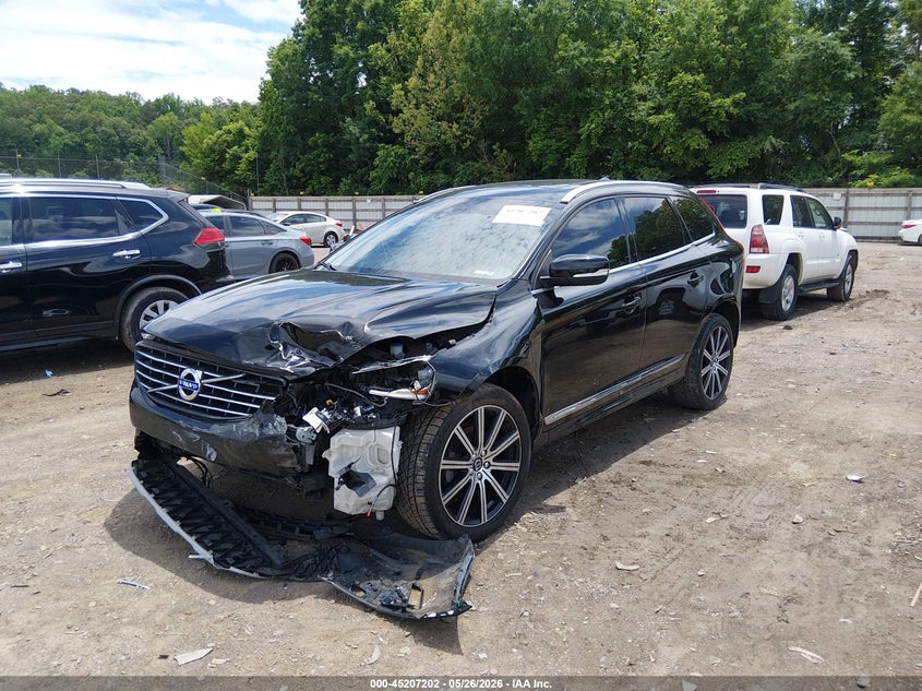 2017 Volvo Xc60 VIN YV449MRU4H2215804 IAAI salvage auction — FRONT END, Salvage (Tennessee), sold $2,600 on 2026-07-29 (photo 2)