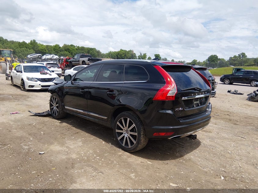 2017 Volvo Xc60 VIN YV449MRU4H2215804 IAAI salvage auction — FRONT END, Salvage (Tennessee), sold $2,600 on 2026-07-29 (photo 3)