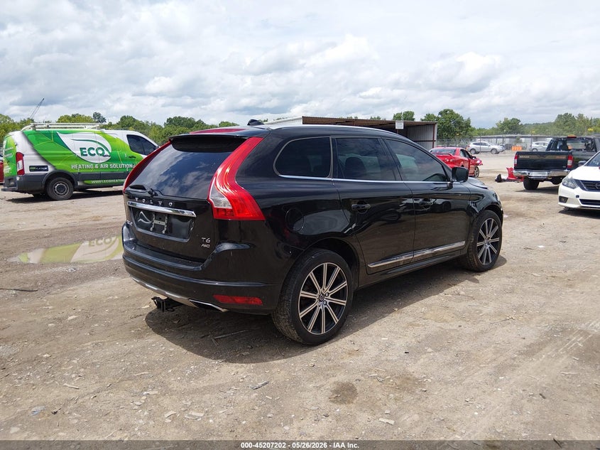 2017 Volvo Xc60 VIN YV449MRU4H2215804 IAAI salvage auction — FRONT END, Salvage (Tennessee), sold $2,600 on 2026-07-29 (photo 4)