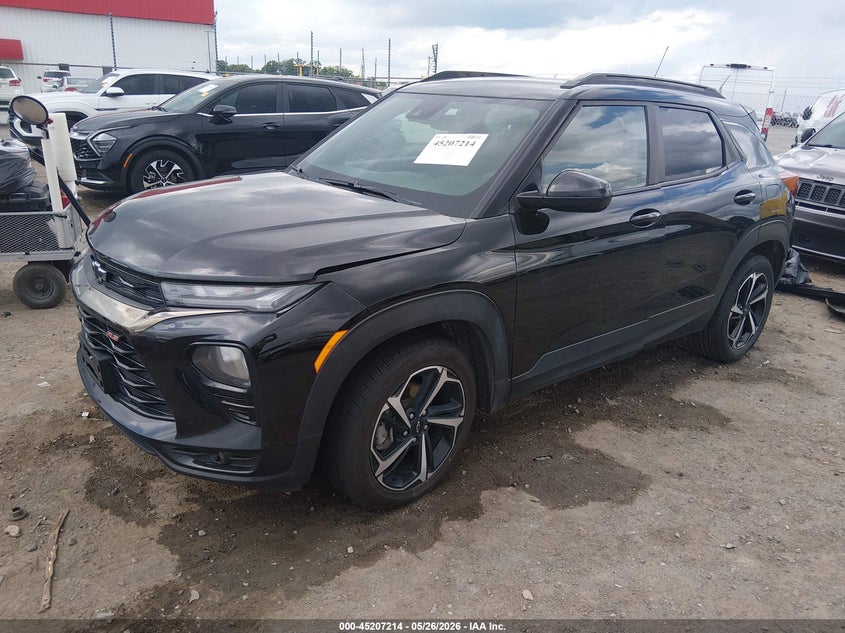 2023 Chevrolet Trailblazer VIN KL79MTSL5PB165350 IAAI salvage auction — RIGHT FRONT, Salvage (Arkansas), sold $4,250 on 2026-07-29 (photo 2)