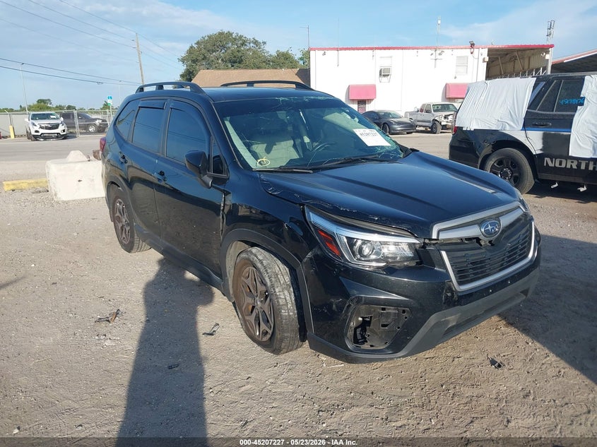 2019 Subaru Forester VIN JF2SKAEC7KH547588 IAAI salvage auction — ROLLOVER, Rebuildable (Florida), sold $1,325 on 2026-07-21 (photo 1)