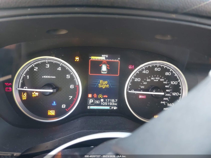 2019 Subaru Forester VIN JF2SKAEC7KH547588 IAAI salvage auction — ROLLOVER, Rebuildable (Florida), sold $1,325 on 2026-07-21 (photo 7)