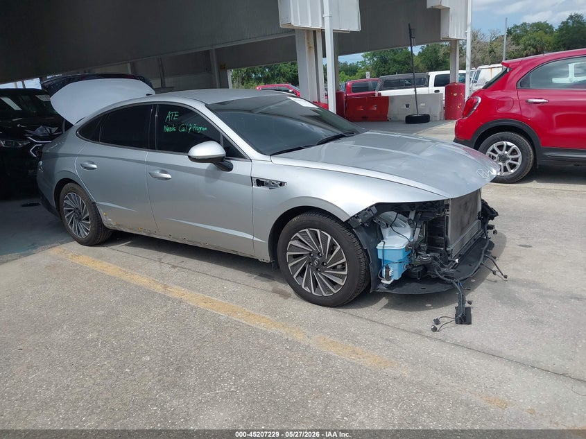 2025 Hyundai Sonata VIN KMHL34JJ4SA103191 IAAI salvage auction — FRONT END, Salvage Title, sold $8,800 on 2026-07-03 (photo 1)