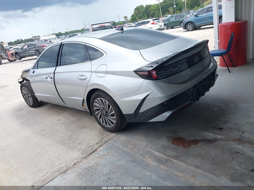 2025 Hyundai Sonata VIN KMHL34JJ4SA103191 IAAI salvage auction — FRONT END, Salvage Title, sold $8,800 on 2026-07-03 (photo 3)