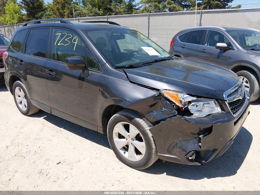 2014 Subaru Forester VIN JF2SJAEC5EH423925 IAAI salvage auction — UNKNOWN, Salvage Title, sold $550 on 2026-07-29 (photo 1)