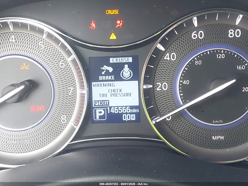 2015 Infiniti Qx80 VIN JN8AZ2ND9F9770224 IAAI salvage auction — FRONT END, Salvage Title, sold $1,300 on 2026-07-31 (photo 7)
