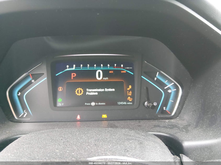 2018 Honda Odyssey VIN 5FNRL6H79JB058792 IAAI salvage auction — REAR END, Salvage Title, sold $5,250 on 2026-07-27 (photo 7)