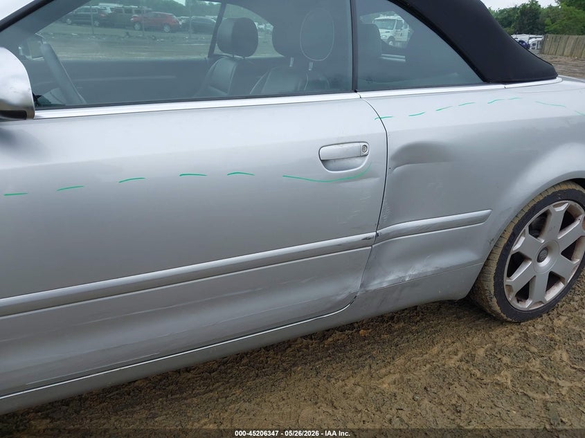 2005 Audi S4 VIN WUARL48H35K901491 IAAI salvage auction — LEFT SIDE, Clear (Virginia), sold $4,400 on 2026-07-13 (photo 6)