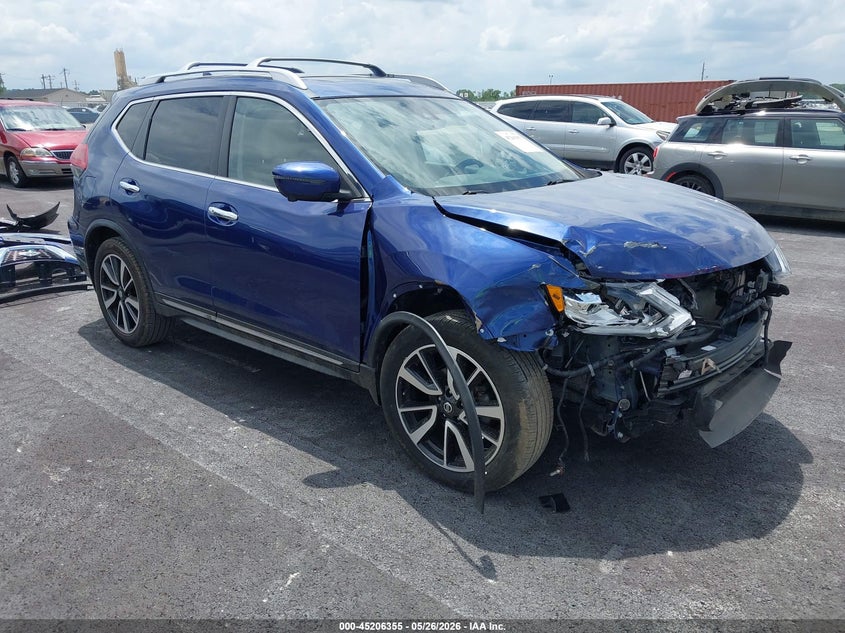 2018 Nissan Rogue VIN JN8AT2MT2JW489497 IAAI salvage auction — FRONT END, Salvage (Illinois), sold $3,500 on 2026-07-07 (photo 1)
