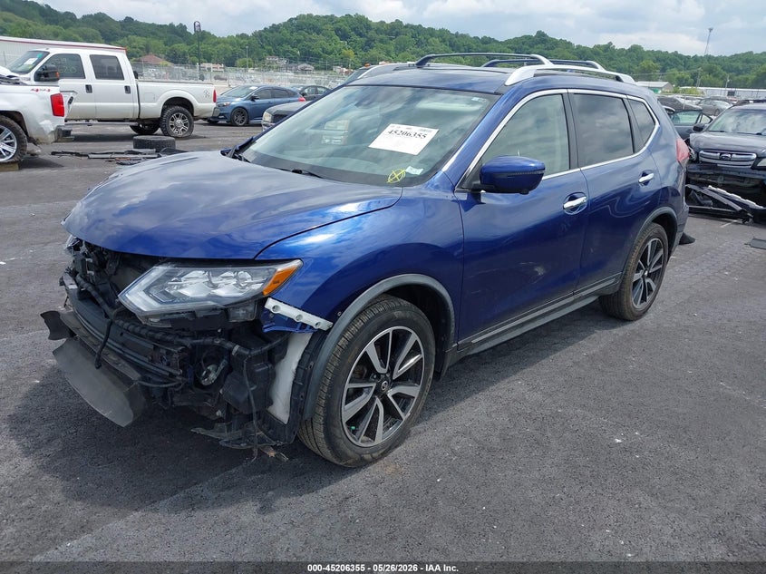 2018 Nissan Rogue VIN JN8AT2MT2JW489497 IAAI salvage auction — FRONT END, Salvage (Illinois), sold $3,500 on 2026-07-07 (photo 2)