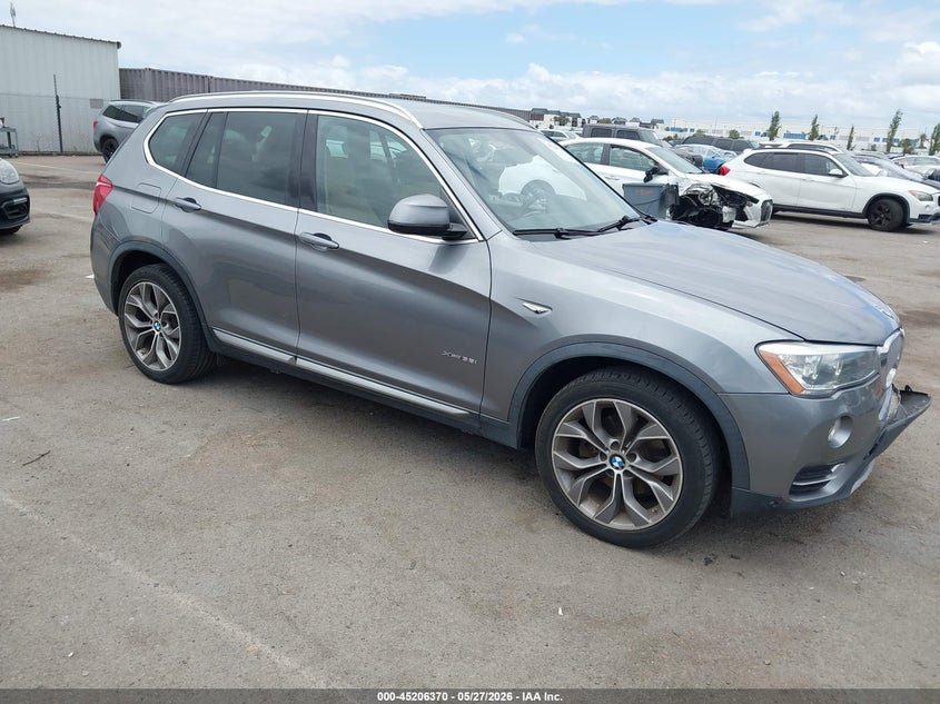 2017 BMW X3 VIN 5UXWX7C50H0U40980 IAAI salvage auction — LEFT FRONT, Salvage (California), sold $3,150 on 2026-07-29 (photo 1)