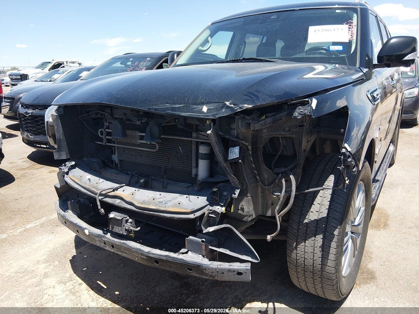 2020 Infiniti Qx80 VIN JN8AZ2NF0L9701953 IAAI salvage auction — FRONT END, Salvage Title, sold $6,700 on 2026-07-15 (photo 6)