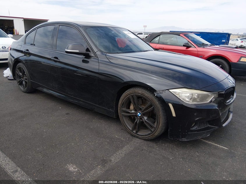 2015 BMW 3er VIN WBA3C1C53FP853068 IAAI salvage auction — NORMAL WEAR, Clear (Montana), sold $700 on 2026-07-24 (photo 1)