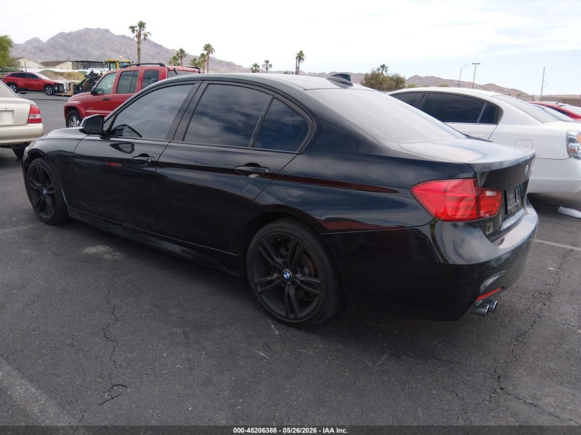 2015 BMW 3er VIN WBA3C1C53FP853068 IAAI salvage auction — NORMAL WEAR, Clear (Montana), sold $700 on 2026-07-24 (photo 3)