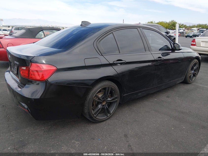 2015 BMW 3er VIN WBA3C1C53FP853068 IAAI salvage auction — NORMAL WEAR, Clear (Montana), sold $700 on 2026-07-24 (photo 4)