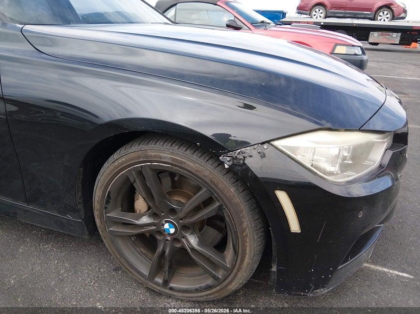 2015 BMW 3er VIN WBA3C1C53FP853068 IAAI salvage auction — NORMAL WEAR, Clear (Montana), sold $700 on 2026-07-24 (photo 6)
