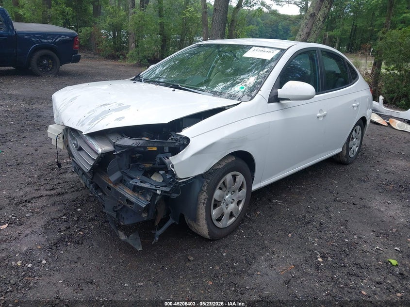 2008 Hyundai Elantra VIN KMHDU46D68U421261 IAAI salvage auction — FRONT END, Clear (Virginia), sold $275 on 2026-07-14 (photo 2)