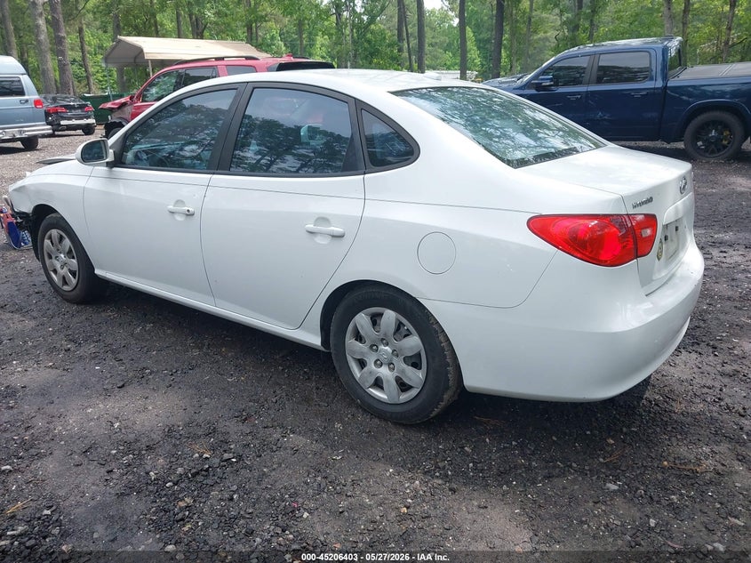 2008 Hyundai Elantra VIN KMHDU46D68U421261 IAAI salvage auction — FRONT END, Clear (Virginia), sold $275 on 2026-07-14 (photo 3)