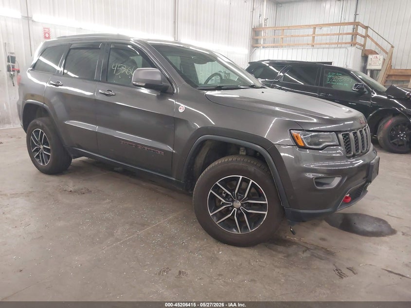 2017 Jeep Grand cherokee VIN 1C4RJFLT3HC612958 IAAI salvage auction — FRONT END, Salvage Title, sold $7,900 on 2026-09-19 (photo 1)