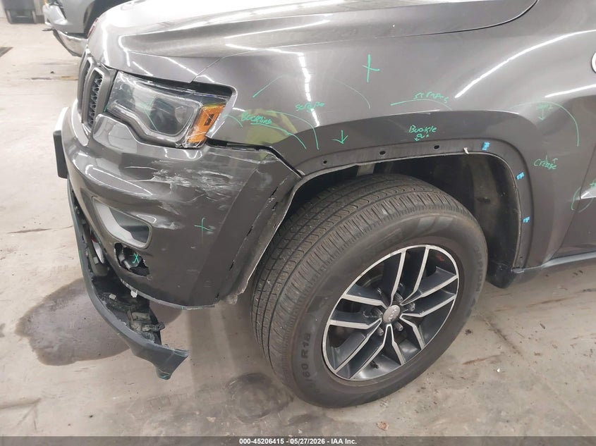 2017 Jeep Grand cherokee VIN 1C4RJFLT3HC612958 IAAI salvage auction — FRONT END, Salvage Title, sold $7,900 on 2026-09-19 (photo 6)