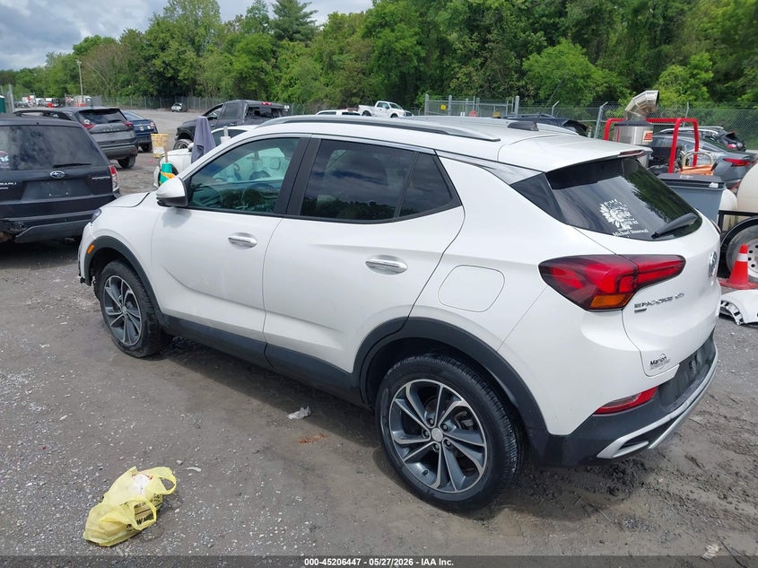 2021 Buick Encore gx VIN KL4MMESL8MB166622 IAAI salvage auction — FRONT END, Salvage Title, sold $2,550 on 2026-07-07 (photo 3)