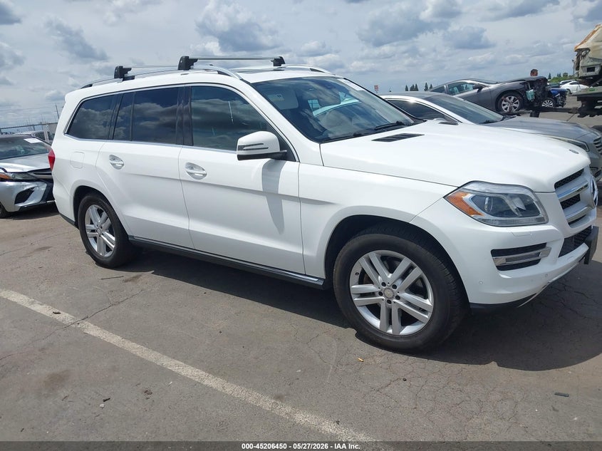 2016 Mercedes-benz Gl-klasse VIN 4JGDF6EE5GA671512 IAAI salvage auction — LEFT SIDE, Salvage Title, sold $5,200 on 2026-07-22 (photo 1)