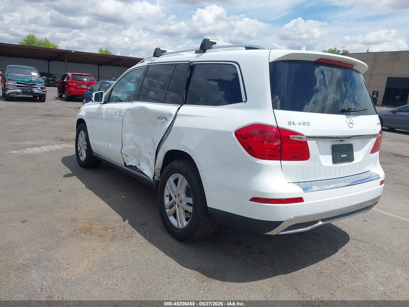 2016 Mercedes-benz Gl-klasse VIN 4JGDF6EE5GA671512 IAAI salvage auction — LEFT SIDE, Salvage Title, sold $5,200 on 2026-07-22 (photo 3)