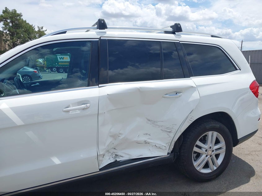 2016 Mercedes-benz Gl-klasse VIN 4JGDF6EE5GA671512 IAAI salvage auction — LEFT SIDE, Salvage Title, sold $5,200 on 2026-07-22 (photo 6)
