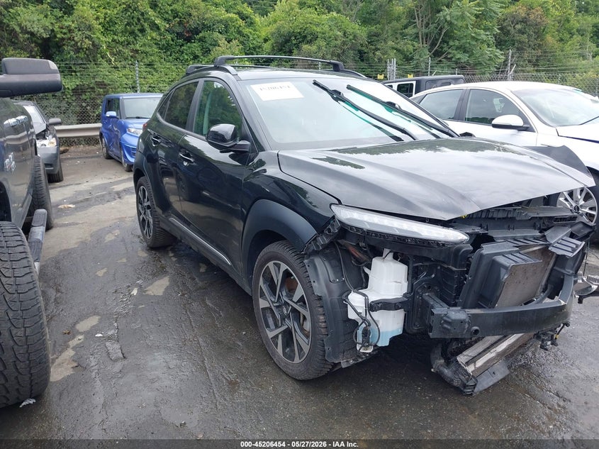2023 Hyundai Kona VIN KM8K53A32PU998462 IAAI salvage auction — FRONT END, Salvage Title, sold $2,200 on 2026-07-09 (photo 1)