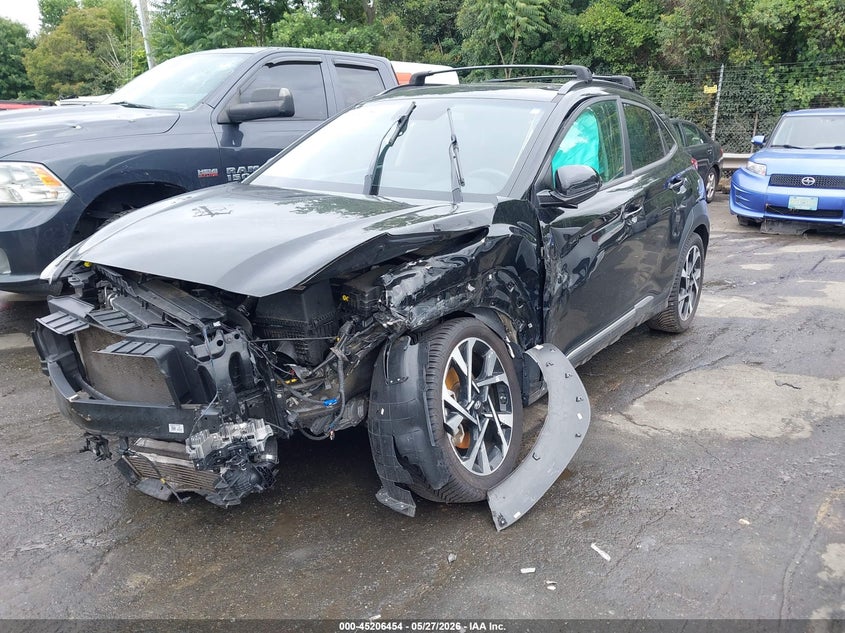 2023 Hyundai Kona VIN KM8K53A32PU998462 IAAI salvage auction — FRONT END, Salvage Title, sold $2,200 on 2026-07-09 (photo 2)