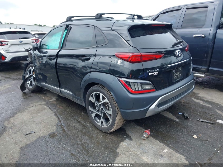 2023 Hyundai Kona VIN KM8K53A32PU998462 IAAI salvage auction — FRONT END, Salvage Title, sold $2,200 on 2026-07-09 (photo 3)