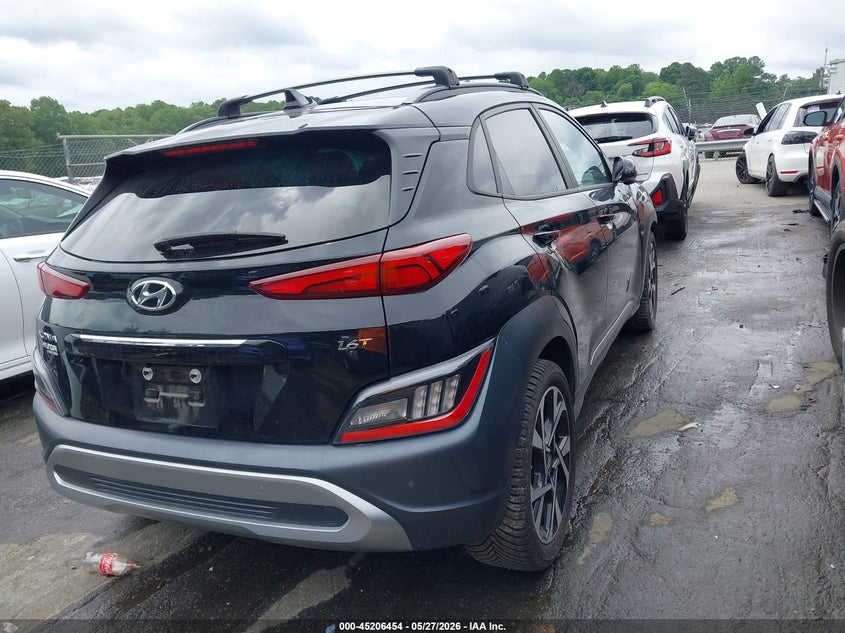 2023 Hyundai Kona VIN KM8K53A32PU998462 IAAI salvage auction — FRONT END, Salvage Title, sold $2,200 on 2026-07-09 (photo 4)