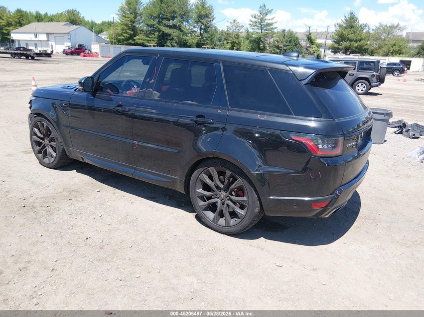 2020 Land rover Range rover sport VIN SALWS2RU4LA716476 IAAI salvage auction — FRONT END, Salvage Title, sold $1,650 on 2026-07-31 (photo 3)