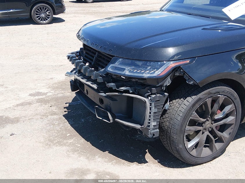 2020 Land rover Range rover sport VIN SALWS2RU4LA716476 IAAI salvage auction — FRONT END, Salvage Title, sold $1,650 on 2026-07-31 (photo 6)