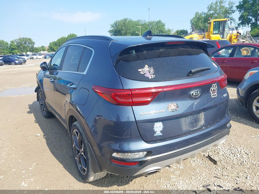 2022 Kia Sportage VIN KNDPRCA67N7006272 IAAI salvage auction — FRONT END, Salvage Title, sold $3,325 on 2026-07-29 (photo 3)
