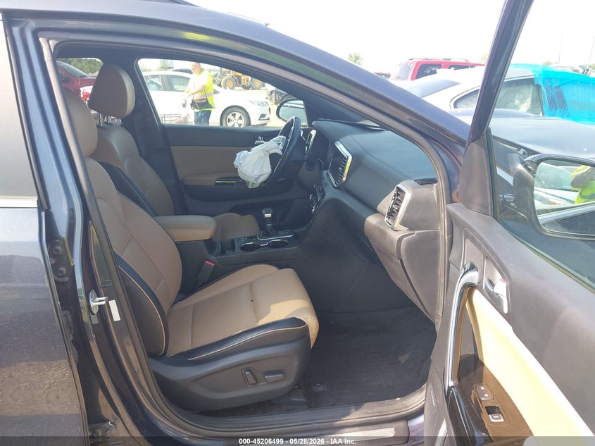 2022 Kia Sportage VIN KNDPRCA67N7006272 IAAI salvage auction — FRONT END, Salvage Title, sold $3,325 on 2026-07-29 (photo 5)