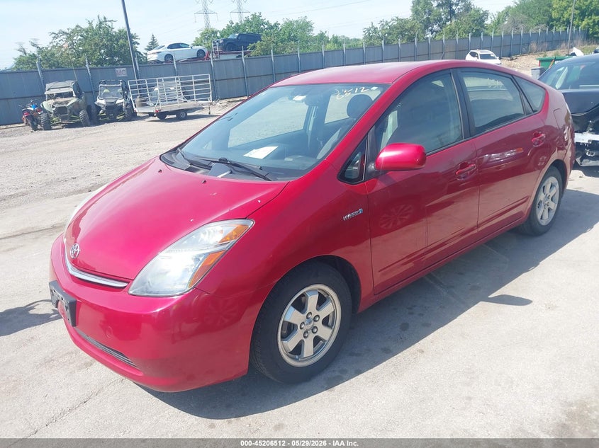 2008 Toyota Prius VIN JTDKB20U087698615 IAAI salvage auction — REAR END, Salvage (Illinois), sold $750 on 2026-07-16 (photo 2)