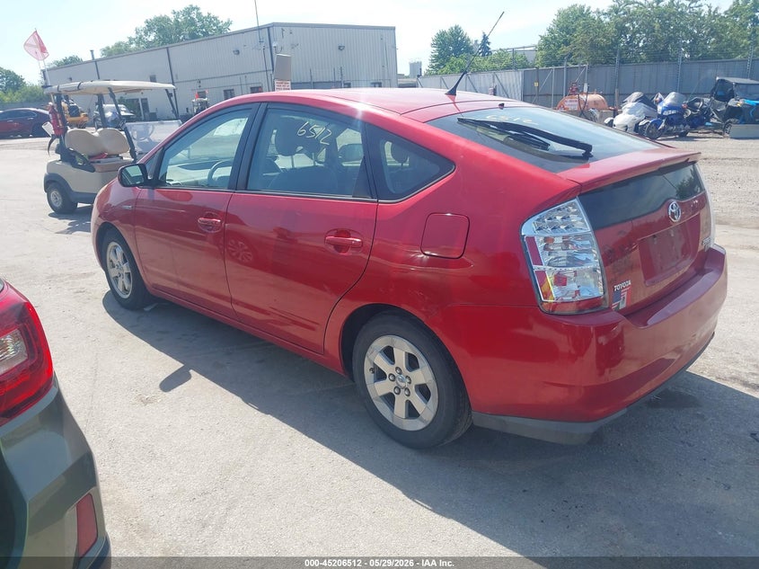 2008 Toyota Prius VIN JTDKB20U087698615 IAAI salvage auction — REAR END, Salvage (Illinois), sold $750 on 2026-07-16 (photo 3)