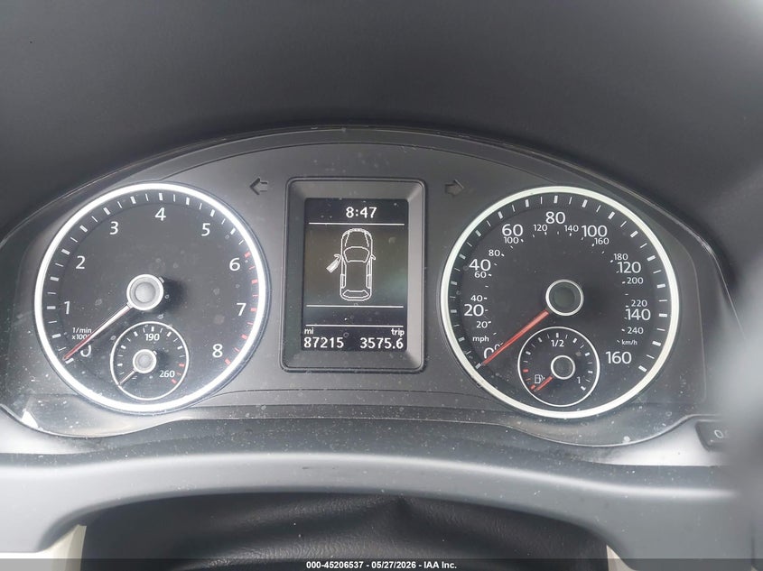 2017 Volkswagen Tiguan VIN WVGSV7AX2HK015142 IAAI salvage auction — FRONT & REAR, Salvage (Idaho), sold $1,450 on 2026-07-13 (photo 7)