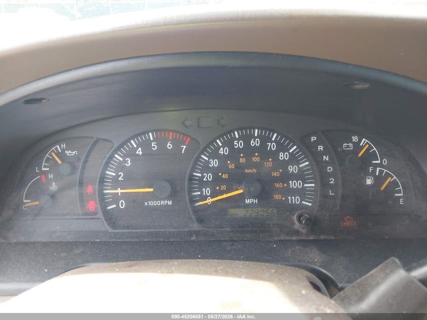 2001 Toyota Tundra VIN 5TBBT44151S187270 IAAI salvage auction — RIGHT REAR, Clear (Indiana), sold $975 on 2026-07-14 (photo 7)