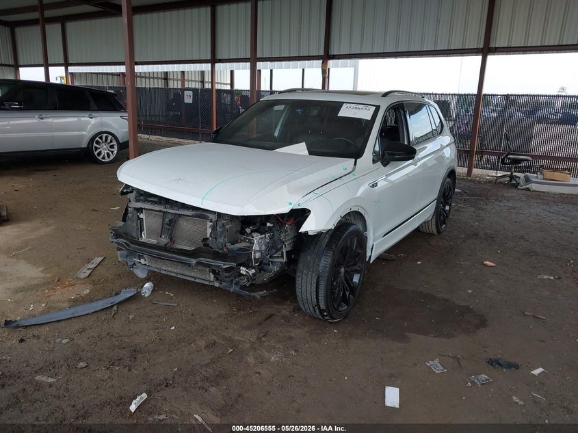 2021 Volkswagen Tiguan VIN 3VV3B7AX3MM014877 IAAI salvage auction — FRONT END, Original (Texas), sold $5,800 on 2026-07-10 (photo 2)