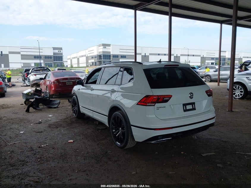 2021 Volkswagen Tiguan VIN 3VV3B7AX3MM014877 IAAI salvage auction — FRONT END, Original (Texas), sold $5,800 on 2026-07-10 (photo 3)