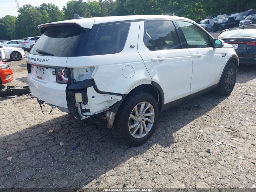 2016 Land rover Discovery sport VIN SALCR2BG5GH632988 IAAI salvage auction — REAR END, Salvage Title, sold $2,550 on 2026-07-29 (photo 4)