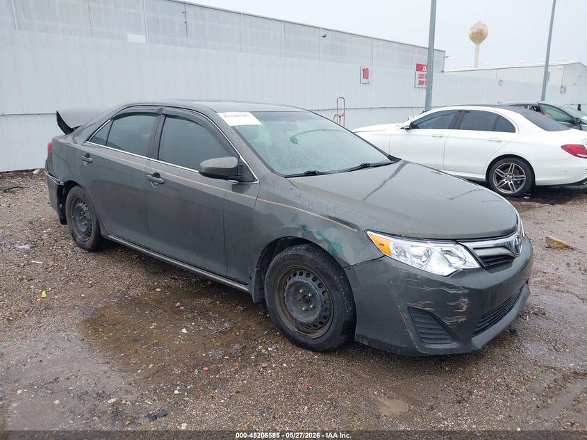2012 Toyota Camry VIN 4T1BF1FKXCU612267 IAAI salvage auction — REAR END, Salvage Title, sold $2,450 on 2026-07-23 (photo 1)