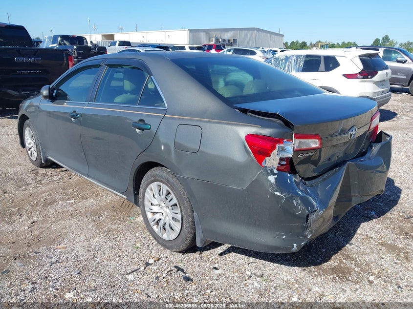 2012 Toyota Camry VIN 4T1BF1FKXCU612267 IAAI salvage auction — REAR END, Salvage Title, sold $2,450 on 2026-07-23 (photo 3)