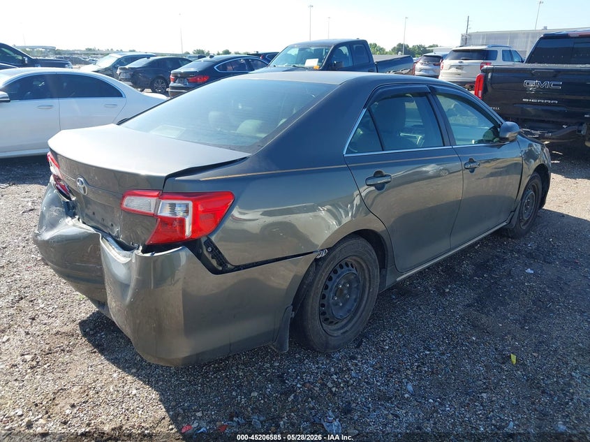 2012 Toyota Camry VIN 4T1BF1FKXCU612267 IAAI salvage auction — REAR END, Salvage Title, sold $2,450 on 2026-07-23 (photo 4)