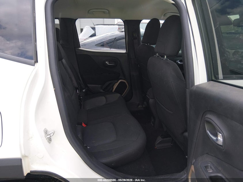 2016 Jeep Renegade VIN ZACCJABT0GPD08233 IAAI salvage auction — FRONT END, Clear (Oklahoma), sold $1,500 on 2026-07-28 (photo 8)